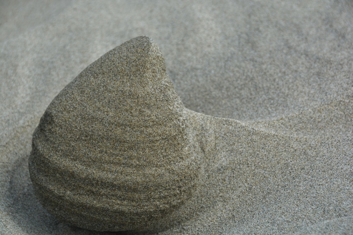 natural sand sculpture